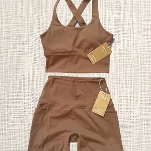 Active by Teal set - brown